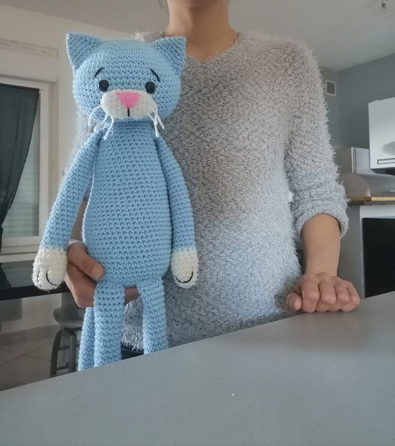 Tutoriel amigurumi chat PDF en Français image 6