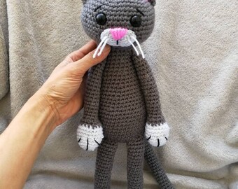 Tutoriel Pattern Amigurumi Chat Pdf Francais Us English Etsy Hong Kong