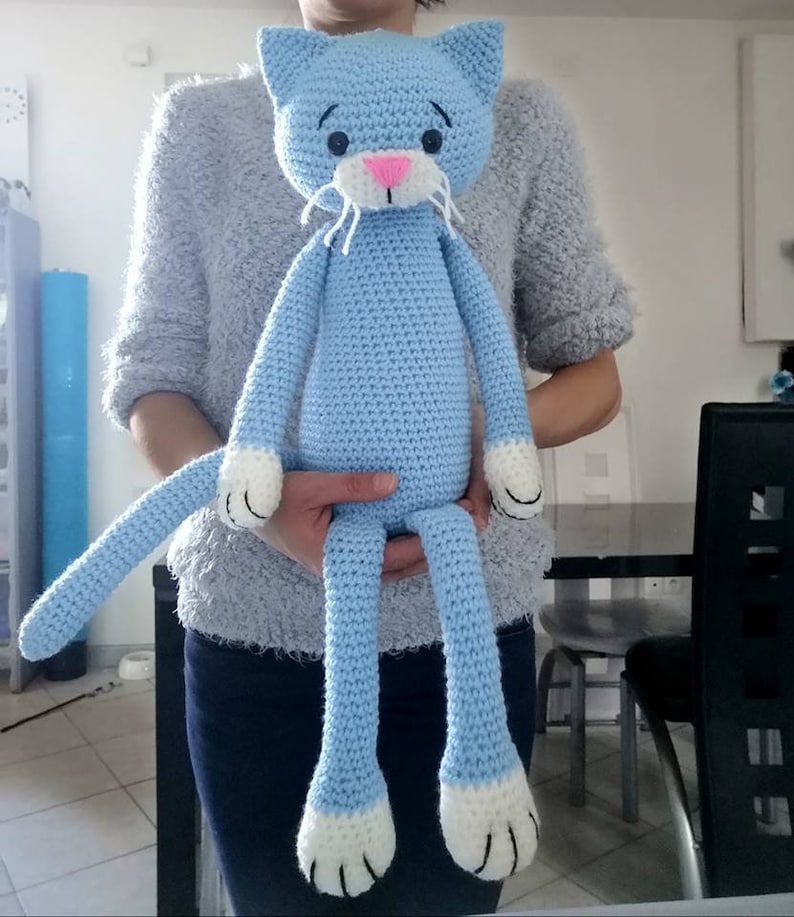 Tutoriel amigurumi chat PDF en Français image 3