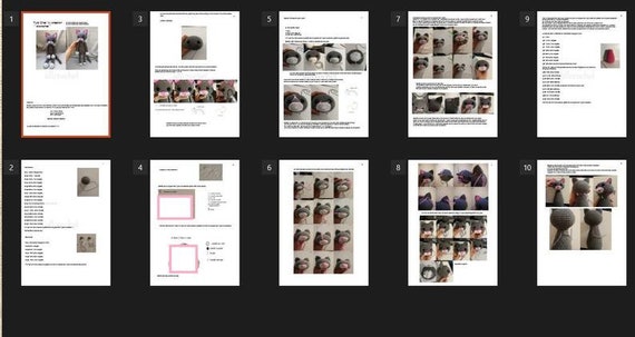 Pdf 5 Tutoriels Amigurumis Chat Crochet En Francais Etsy Pdf 5 Tutoriels Amigurumis Chat Crochet En Francais Etsy
