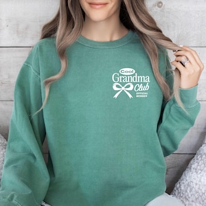 Felpa Cool Grandma Club, Felpa Comfort Colors Grandma, Maglietta Grandma, Regalo Felpa Grandma, Regalo per Grandma, Maglietta Cool Grandma