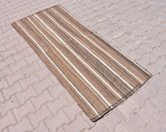 3x7 Keuken Wol Runner Rug, Turkse Rug Runner, Vintage Runner Rug, Anatolische Runner, Ingang Runner Rug, Antieke Runner Tapijten, Oushak Rug Runner