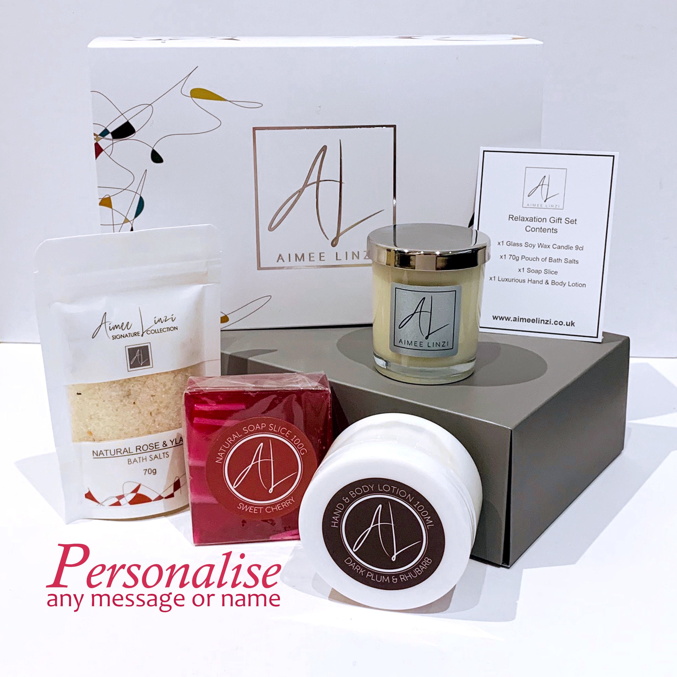 Gift For Her Relaxation Gift Set Personalised Gift Box for Etsy