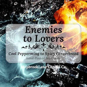 Enemies to Lovers trope - bookish candle