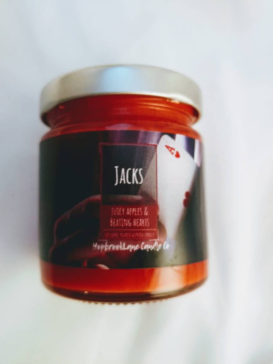 Jacks Prince of Hearts Bookish Candle Caraval Stephanie Etsy UK