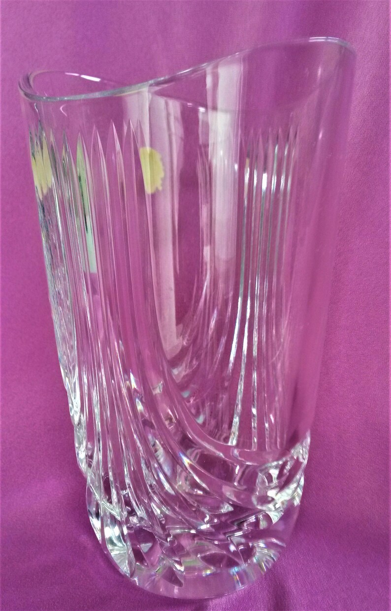 Rare Vintage Cristal J. G. Durand Lead Crystal Vase France Etsy