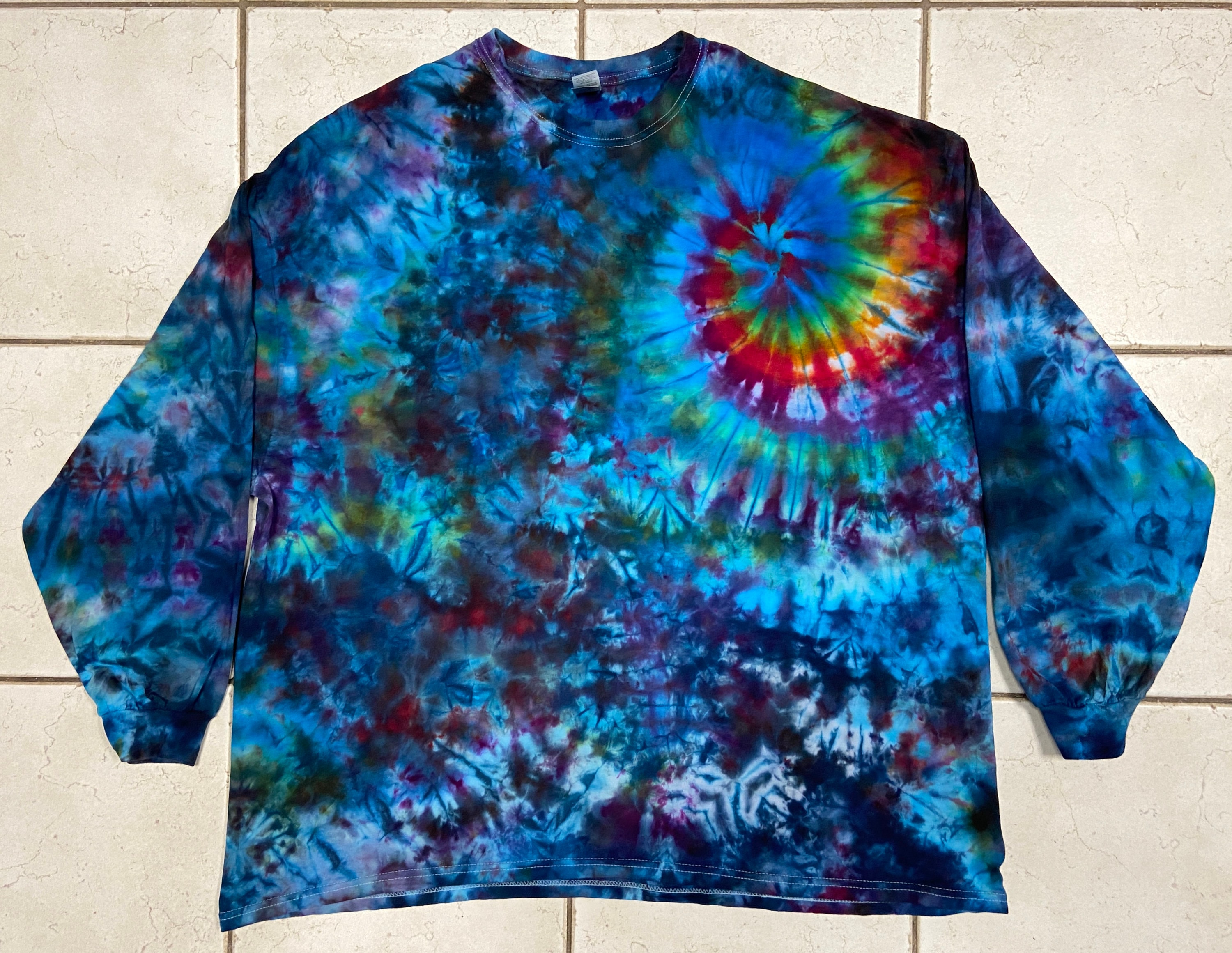 【SATIIIZ】Aiowa Dying Long Sleeve T-Shirt image_7b055bc1-23f8-4d12-87b5-