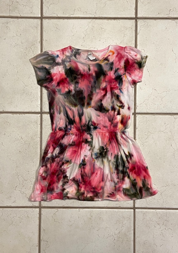4 / 4T Toddler Youth Girl's Rib Dress Tie Dye / Ice Dye- Floral / Pink Sage and White, Rabbit Skins Brand Combed Ringspun Cotton #J43 - Etsy 4 / 4T Toddler Youth Girl's Rib Dress Tie Dye / Ice Dye- Floral / Pink Sage and White, Rabbit Skins Brand Combed Ringspun Cotton #J43 - Etsy