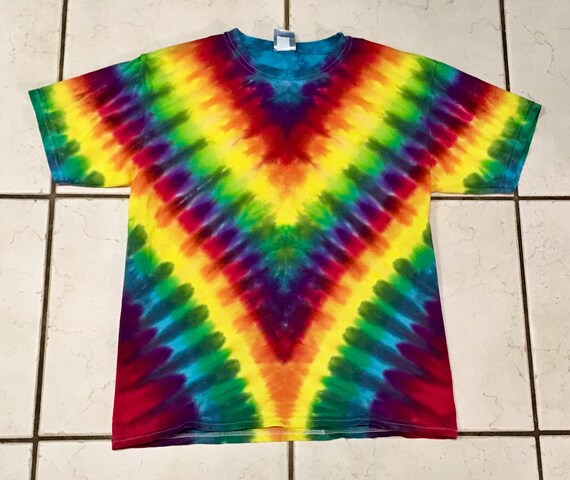 Youth L Large BRIGHT and Colorful Tie Dye T-shirt Child's | Etsy