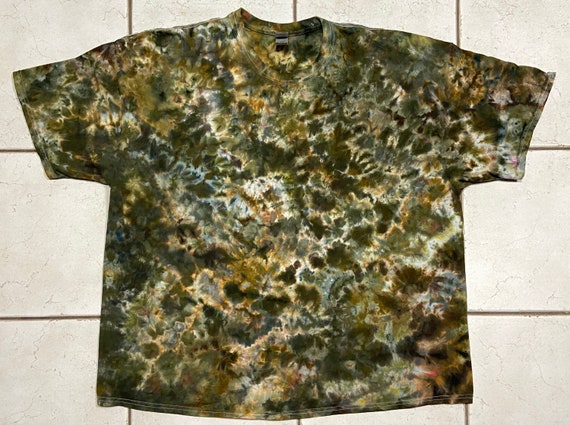 4X Tie Dye Crew Neck Adult Unisex T-Shirt
