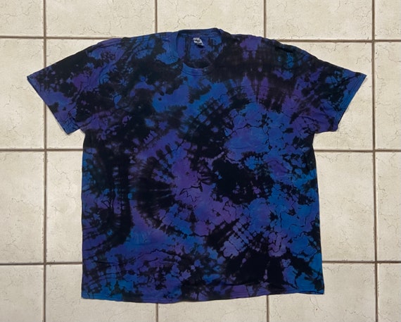 Men's /Unisex 4XL / 4X reverse dye tie-dye geode/agate | Etsy