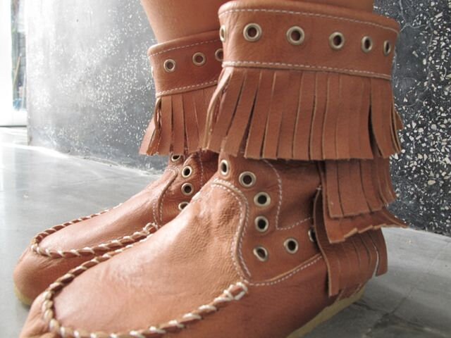 boho moccasin boots