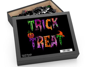 Halloween Trick or Treat Puzzle, 500-Piece , 16 x 20