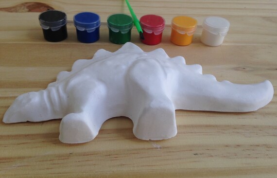 Dinosaur Plaque Plaster Kids Craft Painting Set