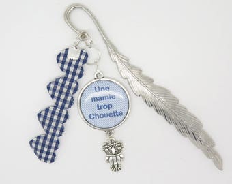 Customizable personalized PAGE bookmark gift for a GRANNY, a grandmother we love