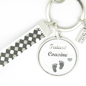 Customizable key door announces pregnancy tonton future cousin or future cousin