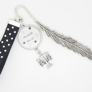 bookmark AANPASBAAR cadeau voor een ADVOCAAT voor een bedankje, voor gefeliciteerd diploma advocaat, verjaardag ....