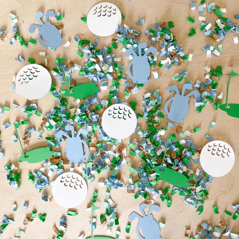 Golf Confetti Mastered his First Year Hole in One Golf Party Golf 1st Birthday Fore Par-Tee Golf Table Scatter Birthday Boy Thirtee Birthday