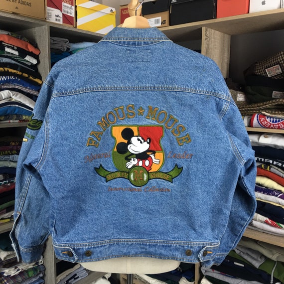 Vintage Mickey Mouse Denim Jacket 