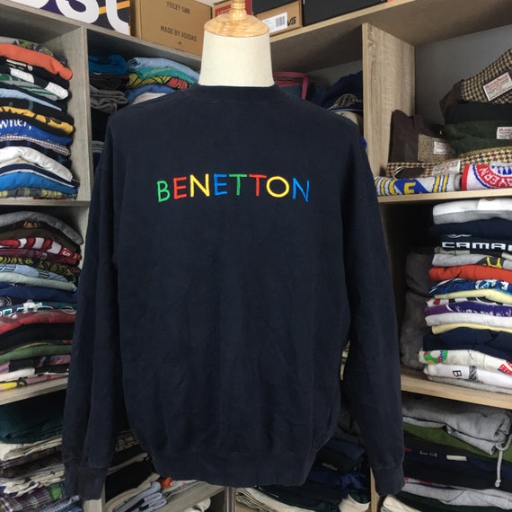 Vintage Benetton Embroidery Spellout