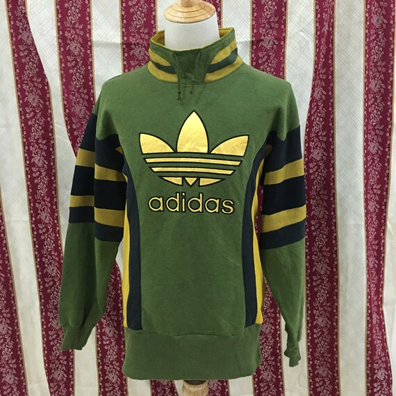 Vintage Adidas Embroided Big Logo Crewneck Pullove