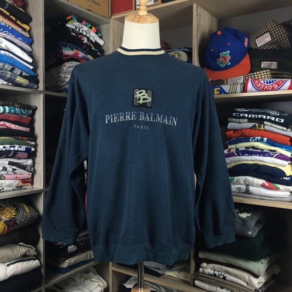 Vintage Pierre Balmain Big Logo Embroidery