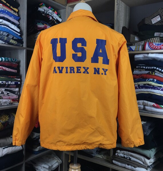 Vintage Avirex USA N.Y Button Light Jacket