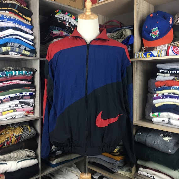 Vintage Nike Swoosh Multicolor Sweater