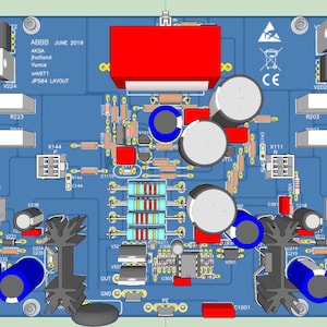 ABBB Amplifier PCB image 1