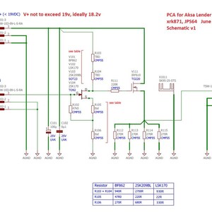 PCA Daughterboard for Aksa Lender Preamp image 3