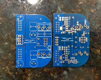 PCB desnudas para amplificadores de auriculares de bolsillo de clase A, de escritorio, de cabeza y de amplificadores