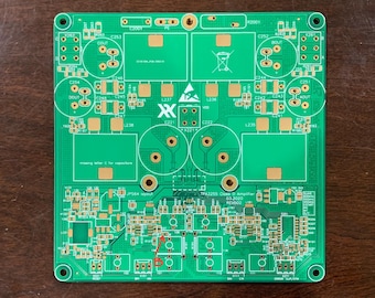 PCB de amplificador clase D de referencia TPA3255 con PFFB