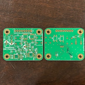 Solid State Relay Headphone Amp Protection