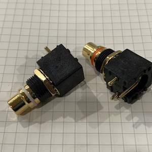 Premium RCA jacks for BTSB/Yarra, pair