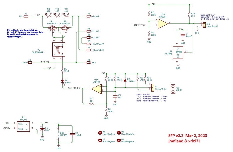 Soft as a Feather Pillow SFP Solid State Relay SSR Soft Start Circuit image 2