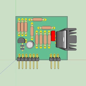 PCA Daughterboard for Aksa Lender Preamp image 2