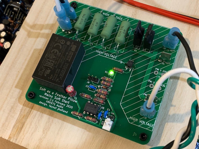 Soft as a Feather Pillow SFP Solid State Relay SSR Soft Start Circuit image 3