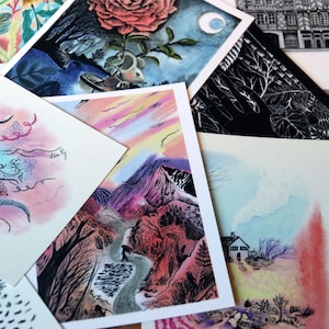 Cartes postales A6 (Modèles 1 à 5)