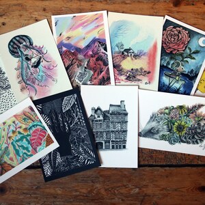 Cartes postales A6 (Modèles 6 à 10)