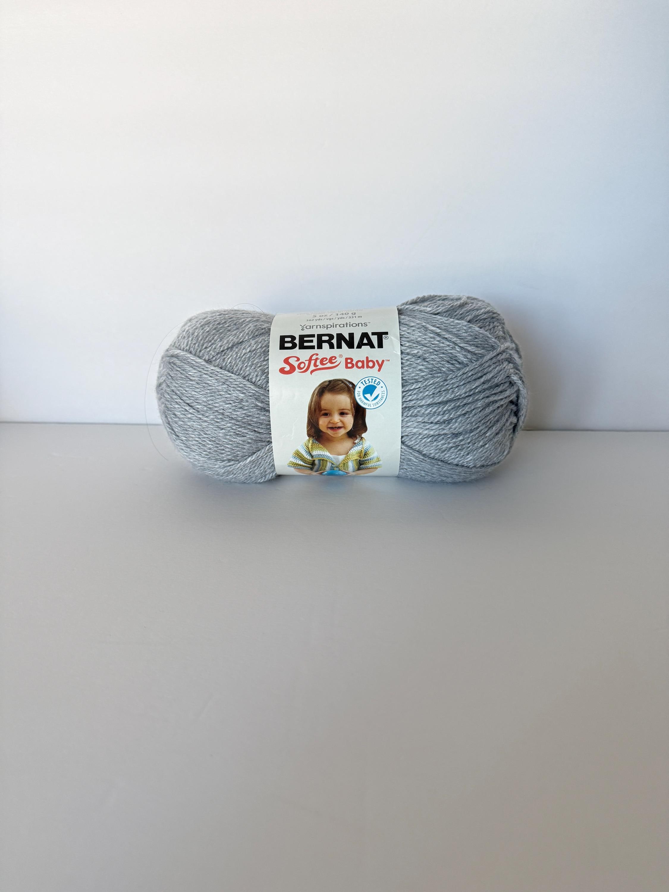 Bernat Softee Baby Yarn, Flannel Color, Acrylic Light Weight