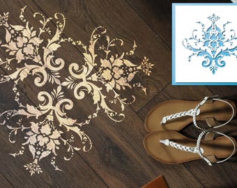 Mandala Stencil / LARGE - Wall Art Scrapbooking Baking Craft Stencil
