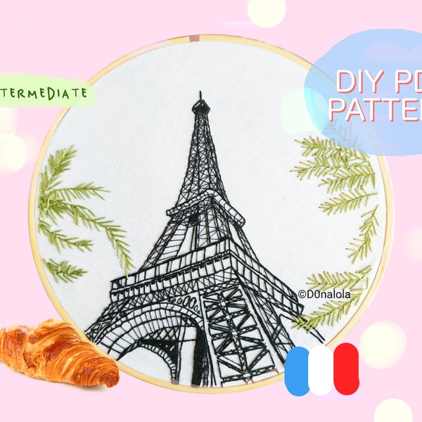 Eiffel Tower Pattern - Etsy