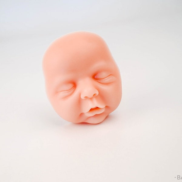 Calimero Silicone Doll Kit FACE ONLY by Ina Volprich Unpainted