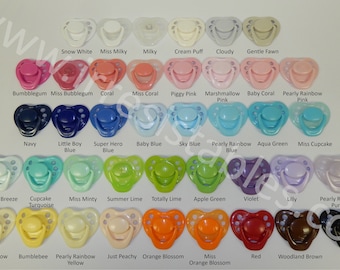 HoneyBug Sweetheart Newborn Magnetic Pacifier for 18" Dolls