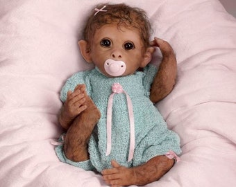 reborn monkey doll
