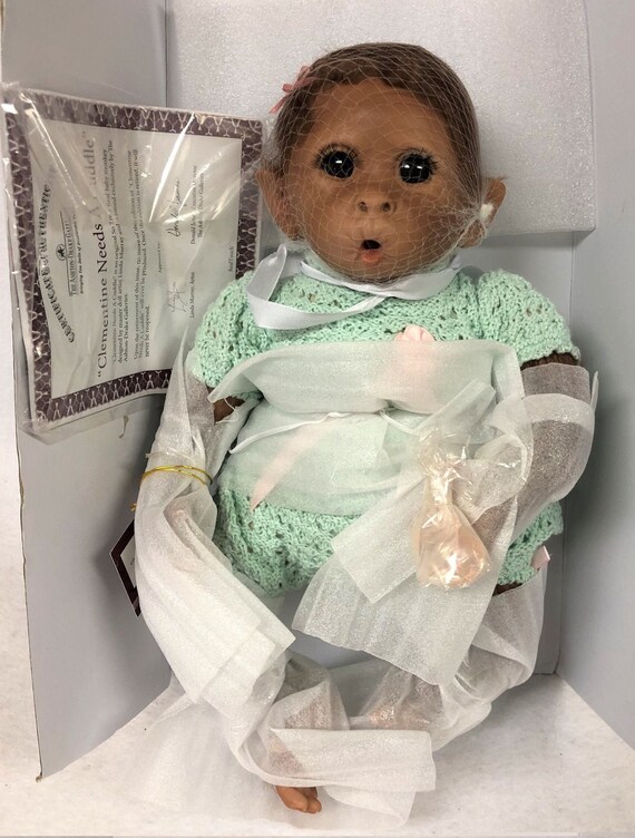 clementine baby monkey doll