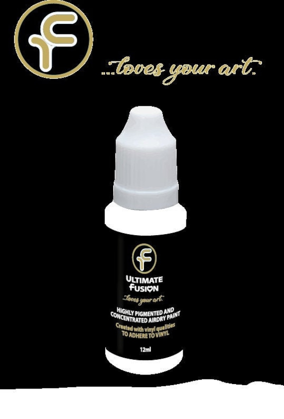 Ultimate Fusion All in One Air Dry Paint High Gloss 12ml Bottle
