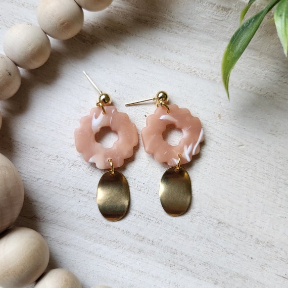 clay earrings