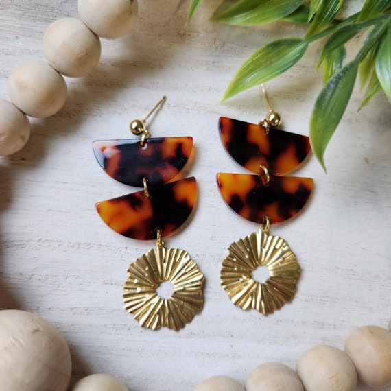 acrylic earrings