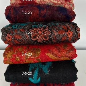 Reversible Tibetan yak wool Shawl/Scarf Blanket, Shawl, loose weaved for super soft and warm,Best winter gift, floral designs/parsley design